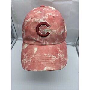 Chicago Cubs Pink Camo Baseball Hat Cap Adjustable Women's Strap-Back MLB